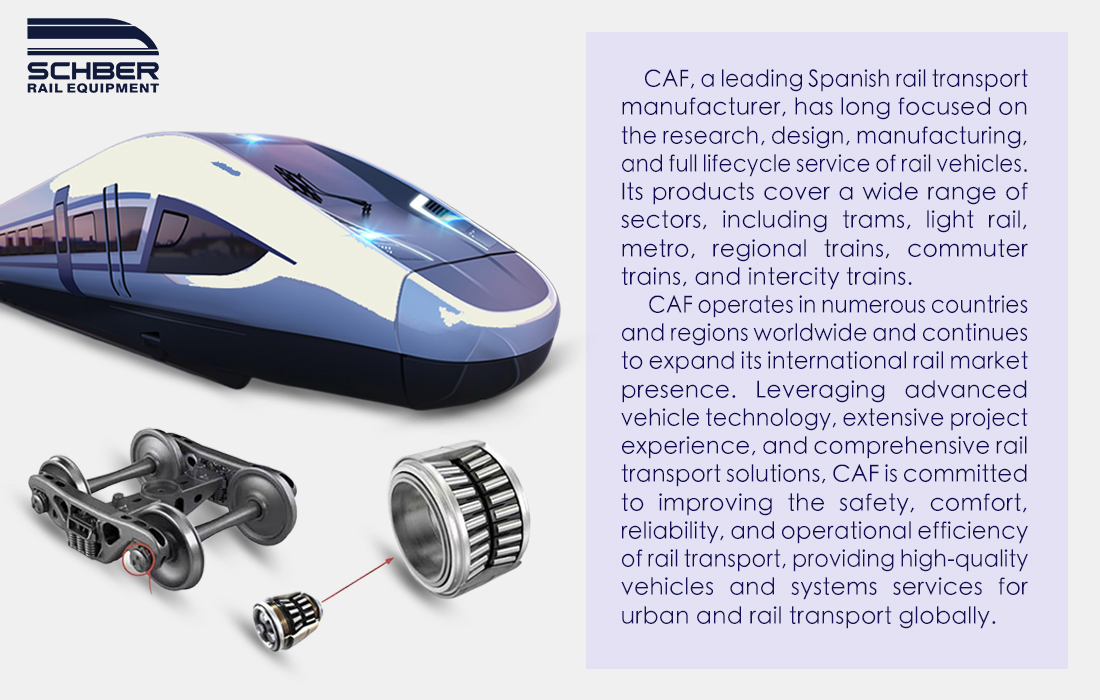 CAF Rail Vehicle Manufacturer: Railcars, Metrocars, Tramcars and Bogies