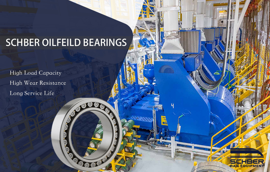 Oil pumping unit bearings