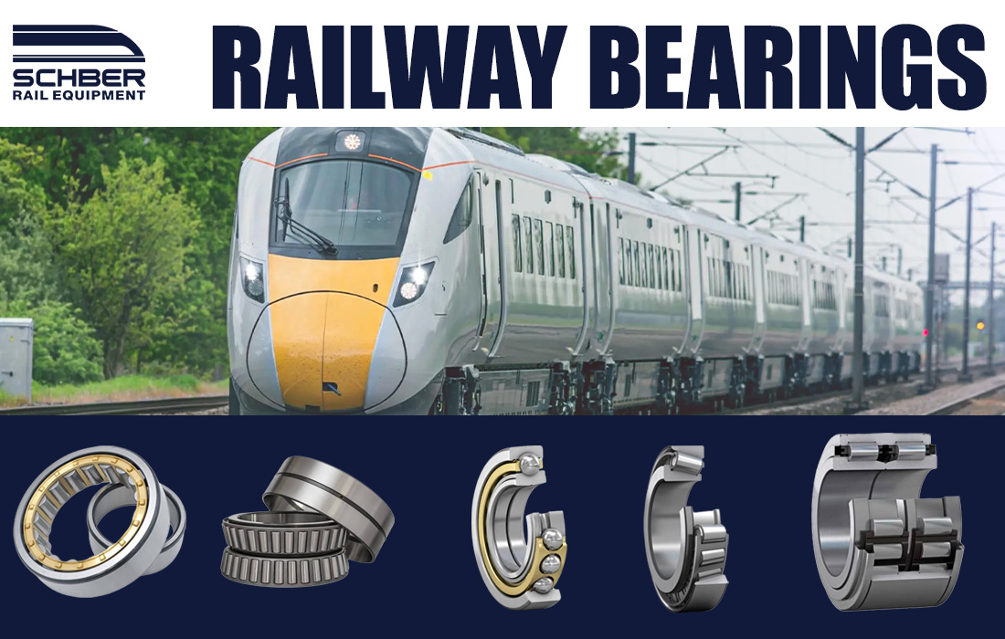 Railway axle box bearings
