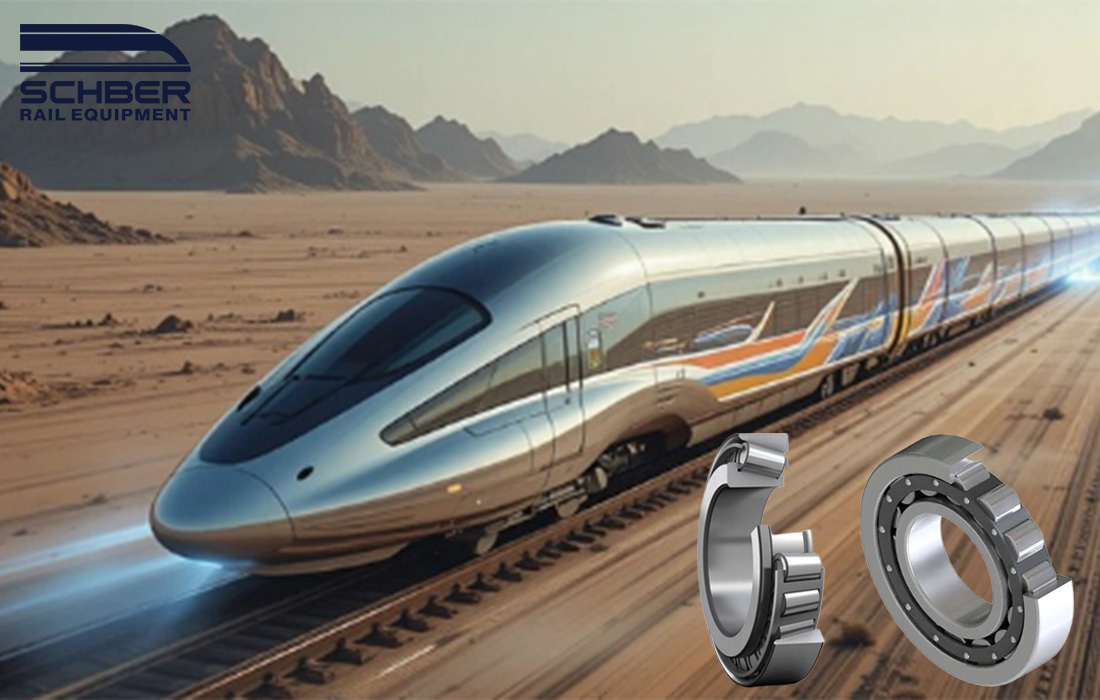 Railway motor bearings